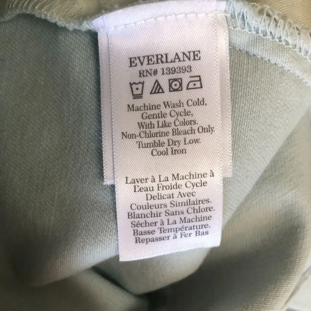 Everlane Light Blue "The UTILITY BARREL PANTS" High-Rise Ankle Pants Sz 4 $118 - Picture 11 of 16